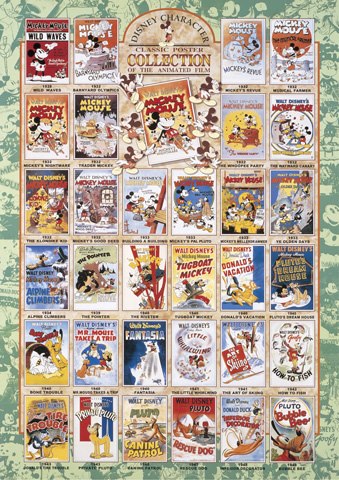 Classic Poster Collection 1000pcs (DW-1000-341) - Tiny Pieces