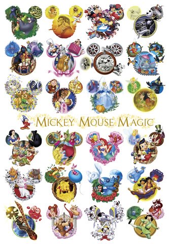 Mickey Mouse Magic 1000pcs (D-1000-376)